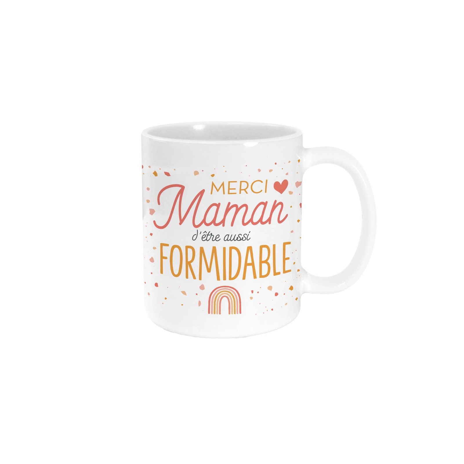 Mug humour Bonne humeur du matin - Ta gueule - Idée cadeau rigolo pour anniversaire - Tasse couple originale Noël 