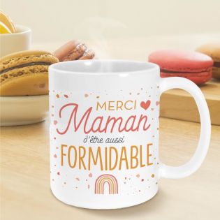 Mug humour Bonne humeur du matin - Ta gueule - Idée cadeau rigolo pour anniversaire - Tasse couple originale Noël 