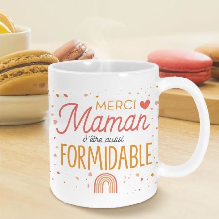 Mug en céramique Maman formidable, 33 cl