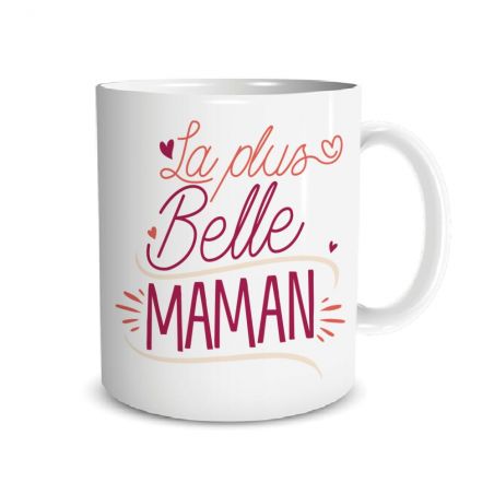 Mug humour Bonne humeur du matin - Ta gueule - Idée cadeau rigolo pour anniversaire - Tasse couple originale Noël 