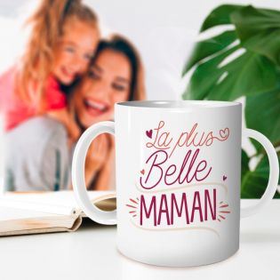 Mug humour Bonne humeur du matin - Ta gueule - Idée cadeau rigolo pour anniversaire - Tasse couple originale Noël 