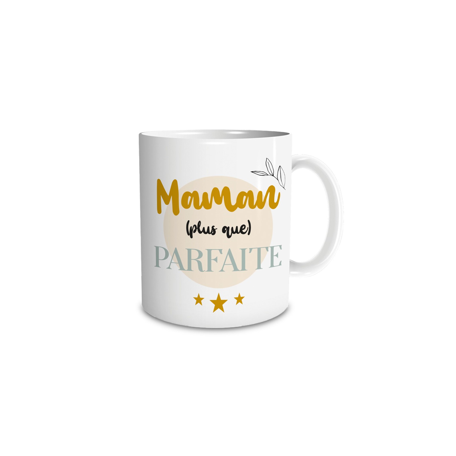 Mug en céramique Maman Plus Que Parfaite, 33 cl