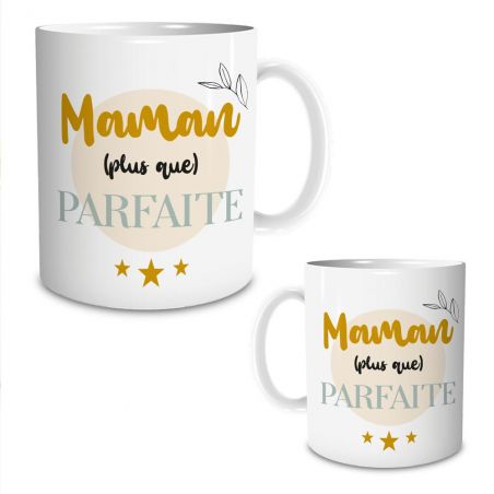 Mug en céramique Maman Plus Que Parfaite, 33 cl