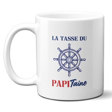 Mug en céramique la Tasse du Papitaine - Céramique, 33 cl