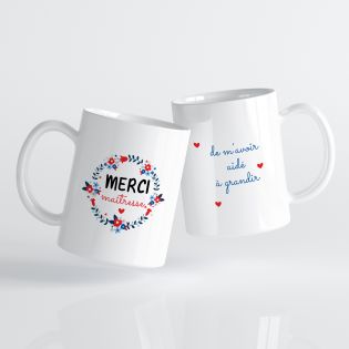 Mug en céramique Merci Maîtresse - Céramique, 33 cl