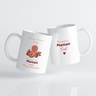 Mug en céramique Maman Poulpe - Céramique, 33 cl