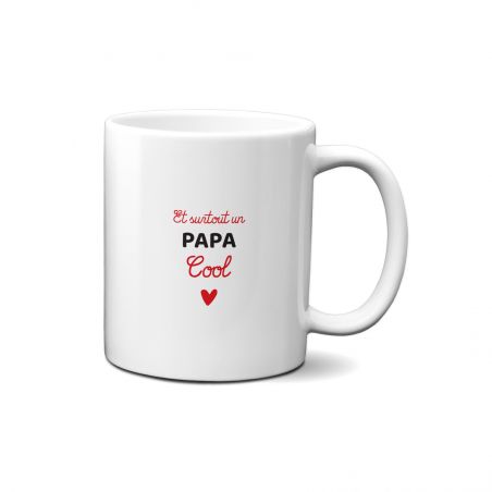 Mug en céramique Papa Poule - Céramique, 33 cl