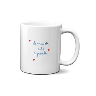 Mug en céramique Merci Maîtresse - Céramique, 33 cl