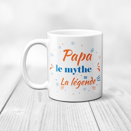 Mug en céramique Papa La légende - Céramique, 33 cl