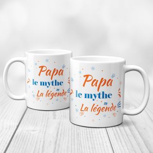 Mug en céramique Papa La légende - Céramique, 33 cl