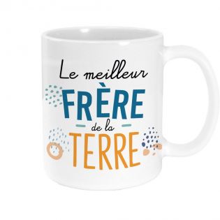 Mug en céramique Meilleur frère de la terre, 33 cl