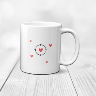 Mug en céramique La vie est belle avec toi mon amour, 33 cl