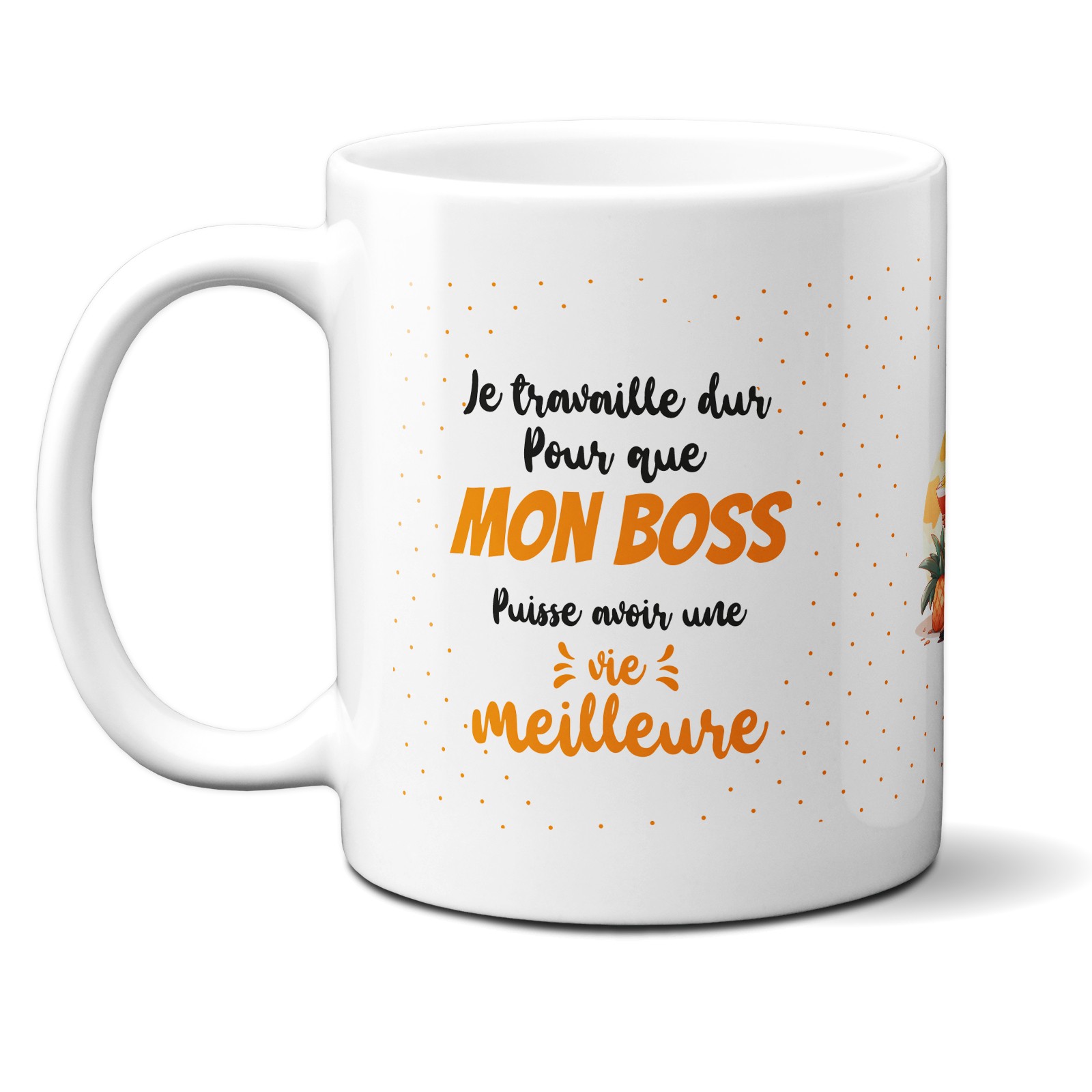 Mug Certifié Meilleur Beau Papa - Cadeau Anniversaire ou Noël pour super beau père - Imprimé en France