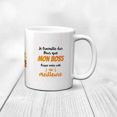 Mug Certifié Meilleur Beau Papa - Cadeau Anniversaire ou Noël pour super beau père - Imprimé en France