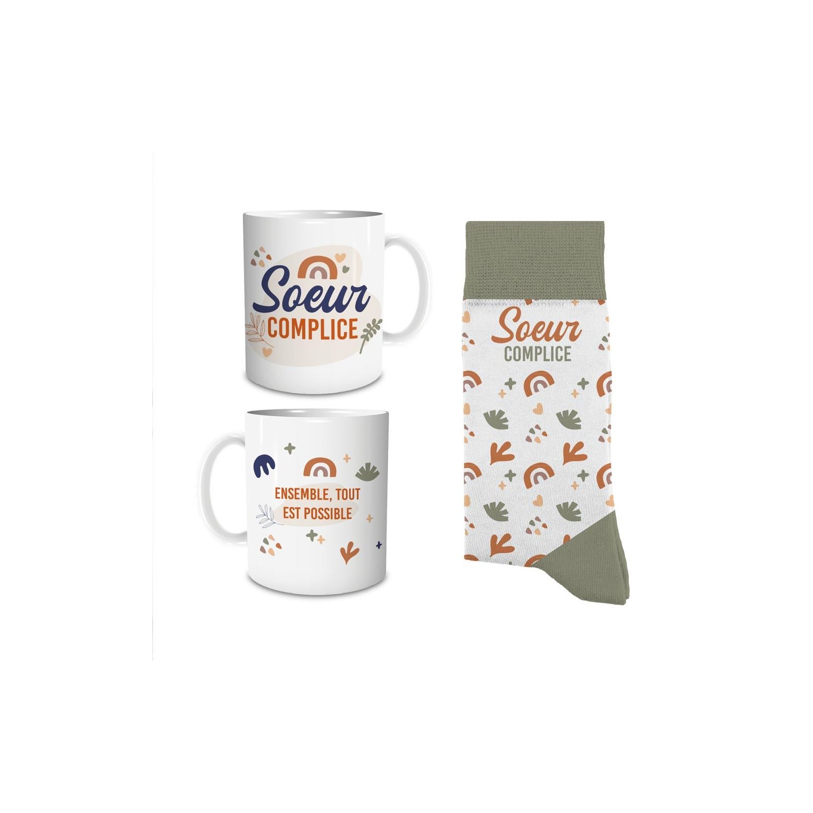 Coffret Mug Chaussettes Soeur Complice