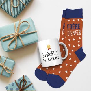 Coffret Mug Chaussettes Anniversaire Homme