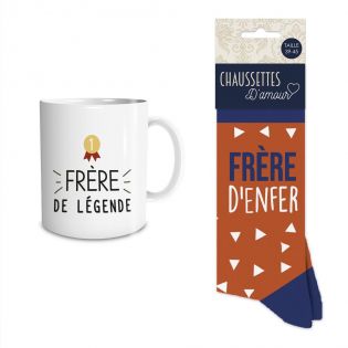 Coffret Mug Chaussettes Anniversaire Homme