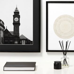 Passe partout standard noir pour cadre et encadrement photo - Nielsen - Cadre 18 x 24 cm - Ouverture 10 x 15 cm