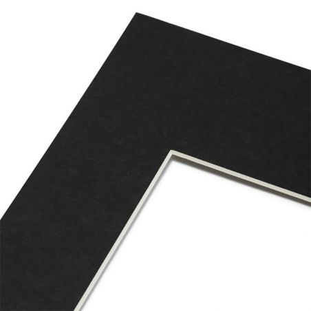 10 passe-partouts standard noirs pour cadre 60 x 80 cm - Photo 40 x 60 cm