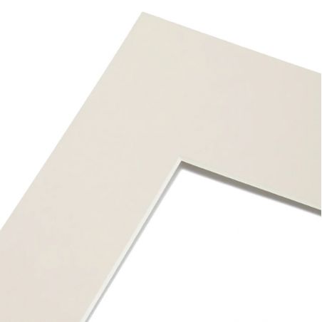 Passe partout standard beige pour cadre 18 x 24 cm - Photo 10 x 15 cm