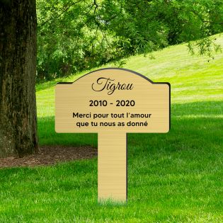 Personalized Pet Memorial Plaque | Classic