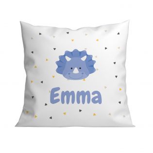 Decorative cushion 40 x 40 cm + filling for children's room customizable with first name and animal motif