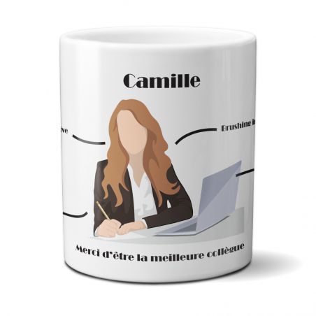 Mug personnalisé · femme active | Business woman