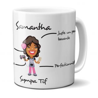 Personalized humorous job mug for colleague | Service - Construction - Catering