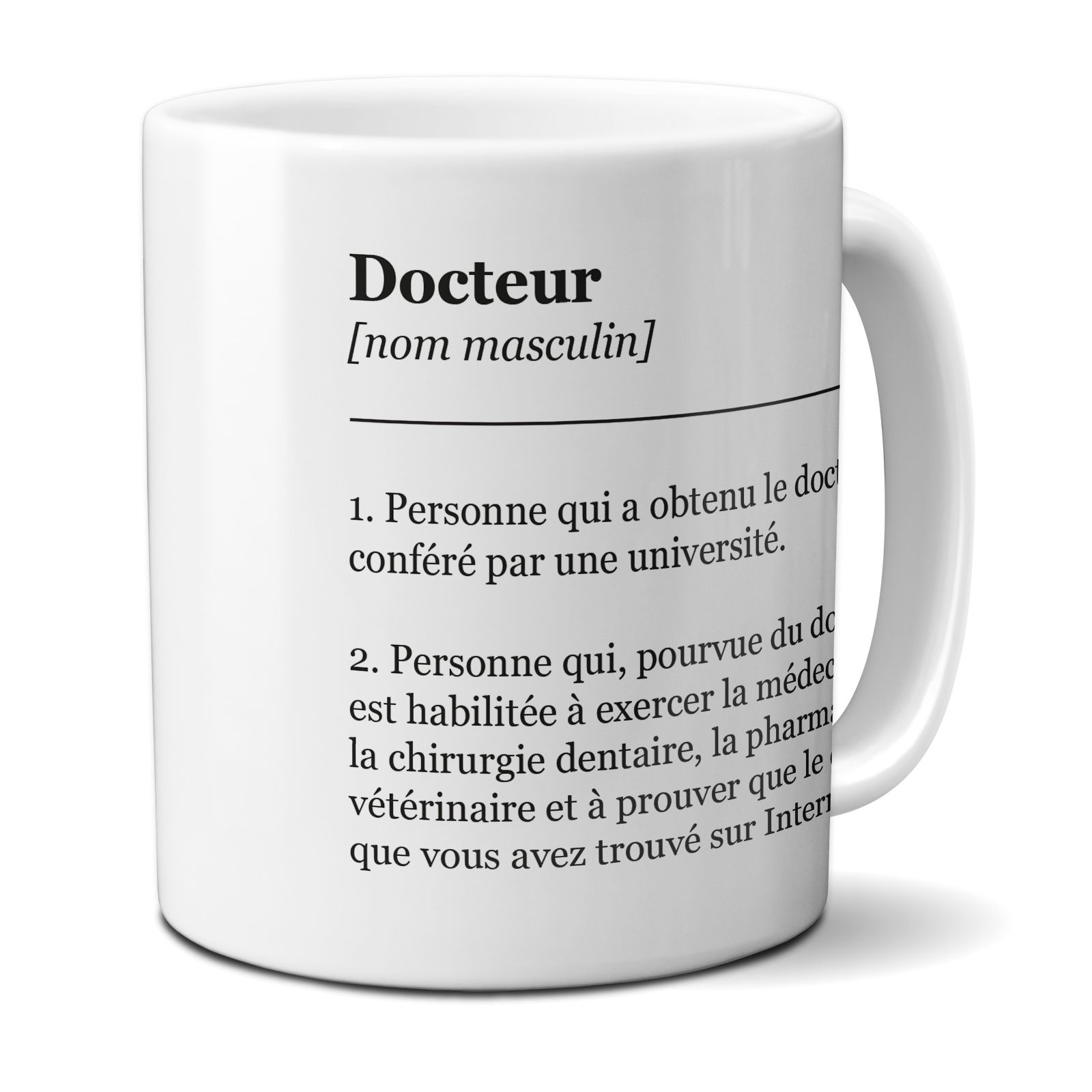 Mug original personnalisé | Définition Médecin