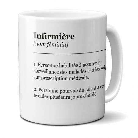 Mug original personnalisé | Définition Infirmière