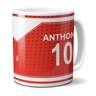 Customizable football club mug with first name and number · Football fan gift · Rennes