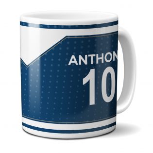 Customizable football club mug with first name and number · Football fan gift · Le Havre