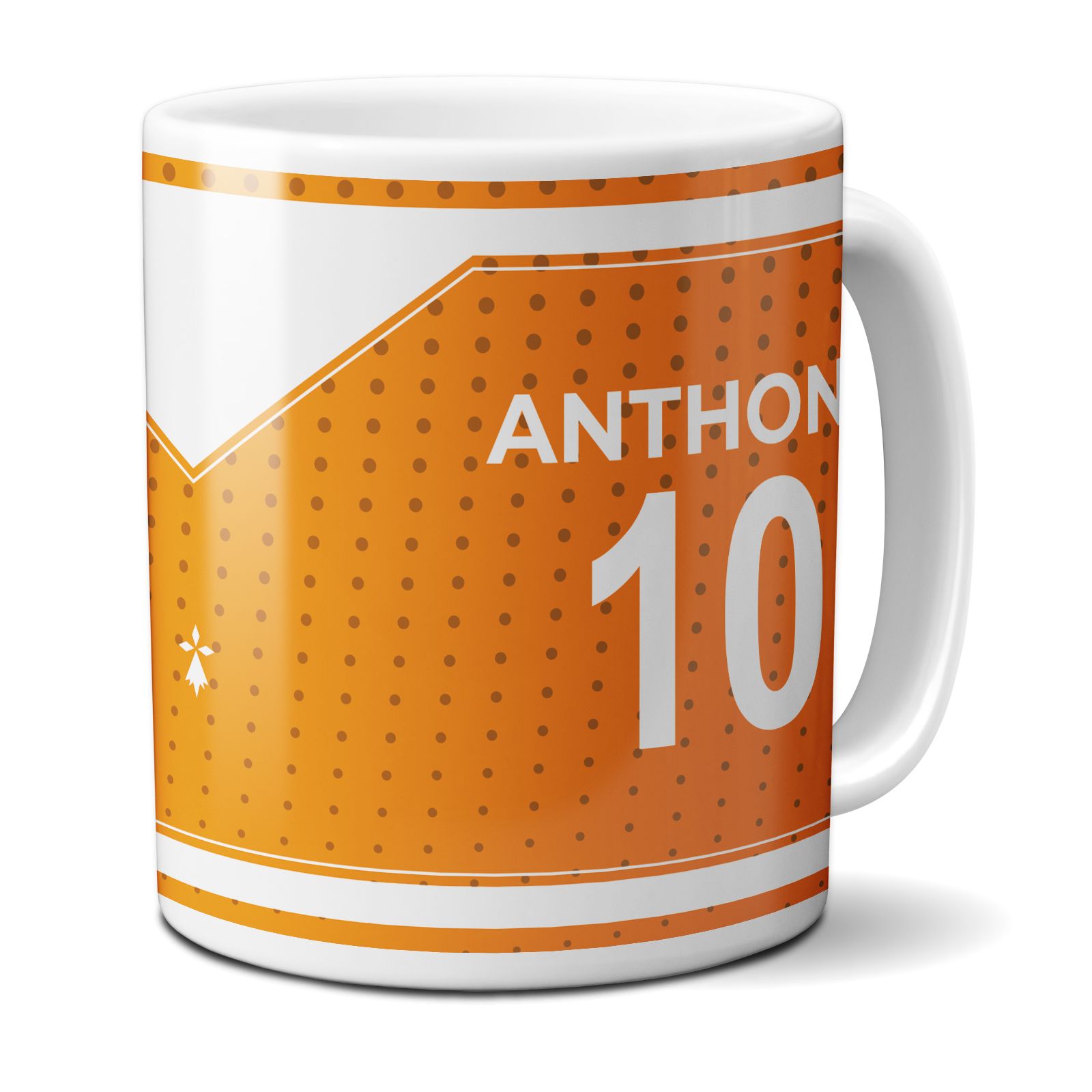 Customizable football club mug with first name and number · Football fan gift · Lorient