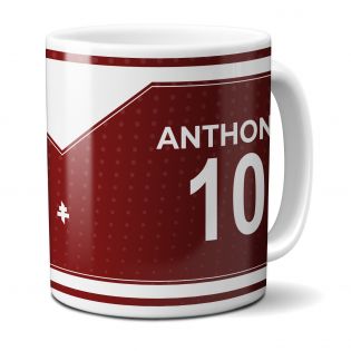 Customizable football club mug with first name and number · Football fan gift · Metz