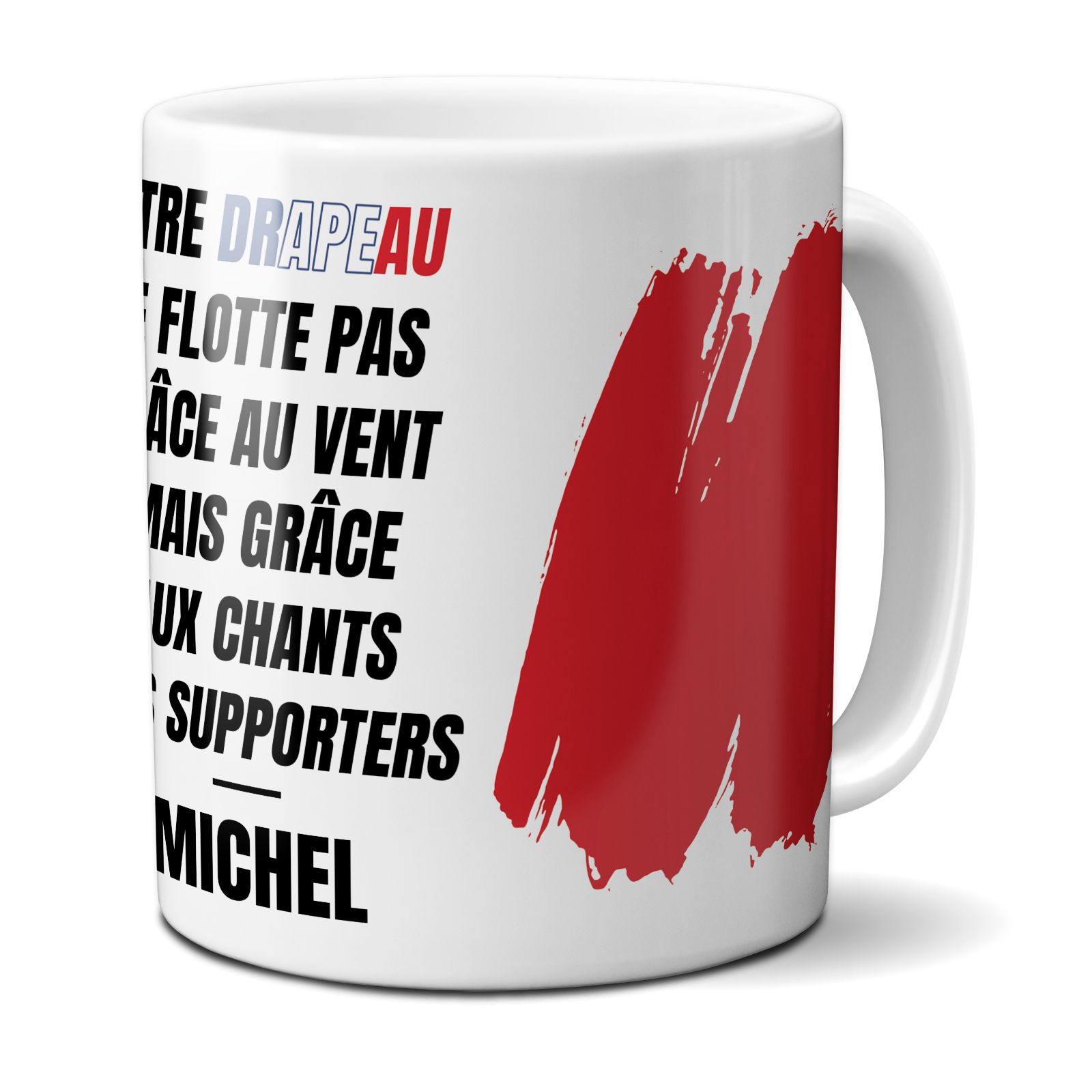 Mug personnalisé · Chants des supporters français