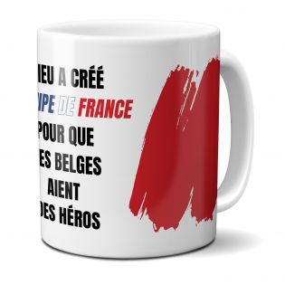 Mug personnalisé · Accessoire du supporter équipe de France