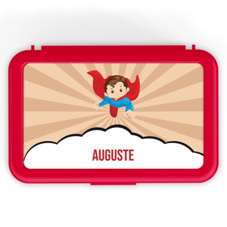 Personalized snack box · Super Goûter | Red