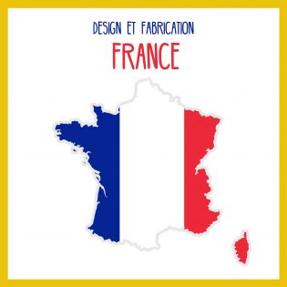 Panneau signalétique personnalisable avec votre texte 1 ou 2 lignes - Format 20 cm x 20 cm en Dibond Aluminium brossé