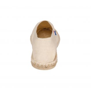 Customizable mixed espadrilles with embroidery | Beige