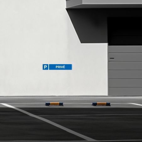 Panneau de signalisation pour parking · Parking Privé