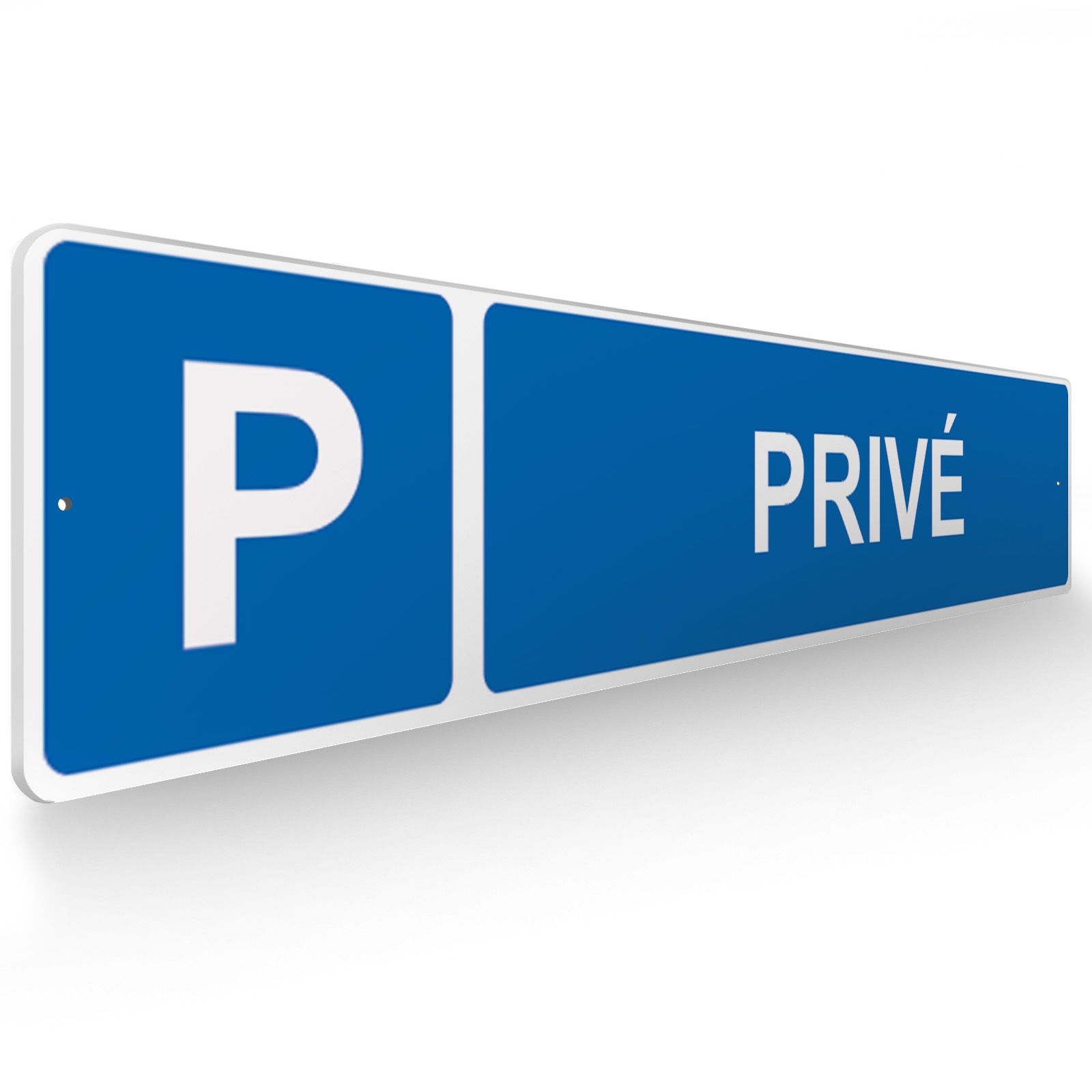 Panneau de signalisation pour parking · Parking Privé