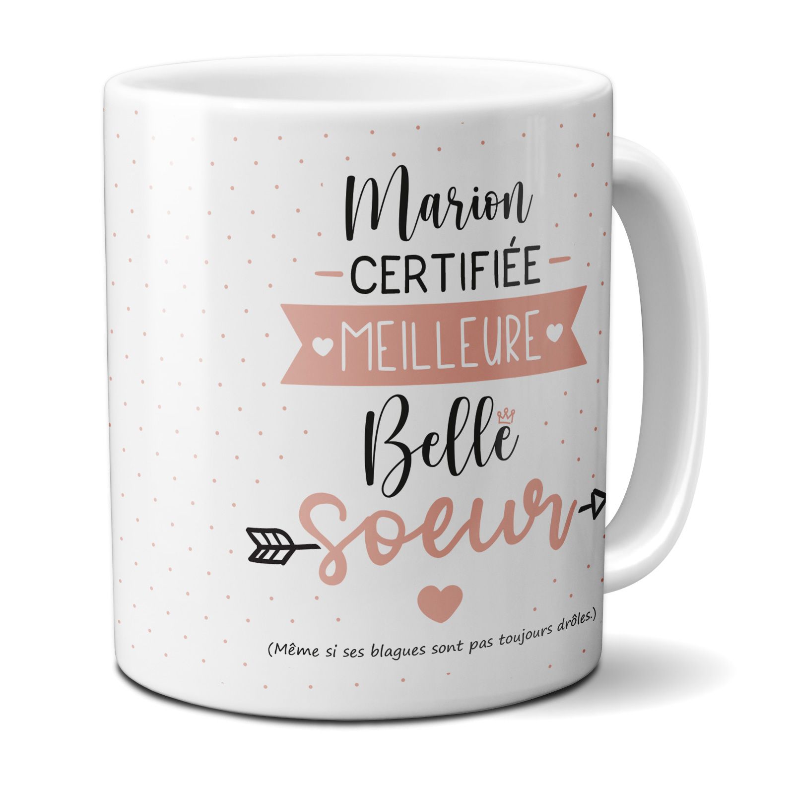 Certified Best Sister-in-law Customizable Mug