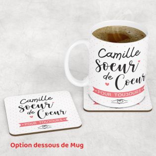 Personalizable Sister of Heart Mug