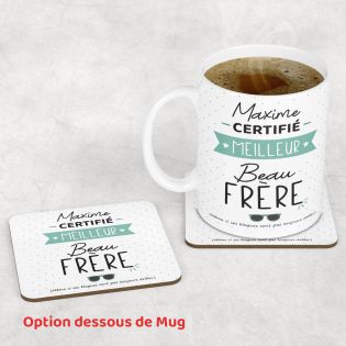 mugs et tasses à café : Mug personnalisable en céramique - objet personnalisable - Meilleur Beau Frère