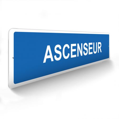 Panneau de signalisation pour parking · Ascenseur -48 x 10 cm