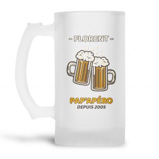 Tankard - Frosted beer glass · 50 cl · Customizable pint with text, photo or logo