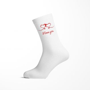 Pair of Personalized Socks Text and Photo