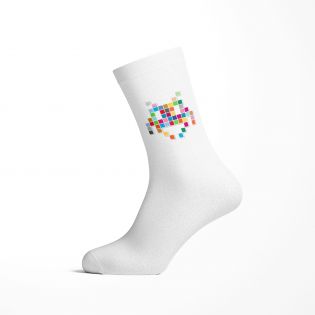 Pair of Personalized Socks Text and Photo