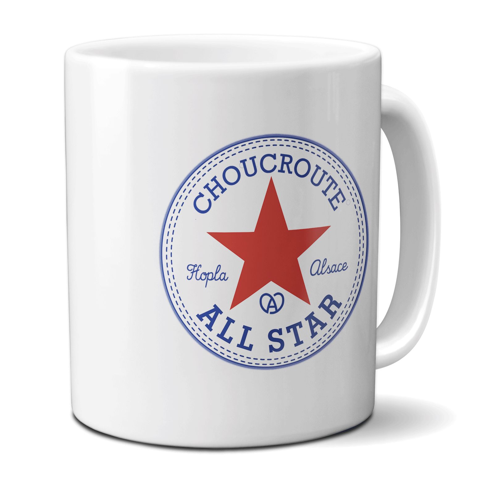 Mug en céramique Choucroute - All Star, 33 cl