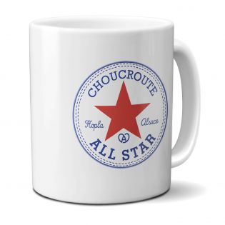 Mug en céramique Choucroute - All Star, 33 cl